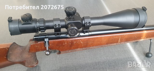 Малокалибрена пушка Anschutz Match mod. 54 cal. .22LR с оптика ZOS 10-40x60 SFE, снимка 3 - Бойно оръжие - 40073141