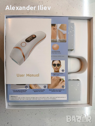 Лазерен епилатор НОВ за мъже и жени , снимка 2 - Епилатори - 52404136
