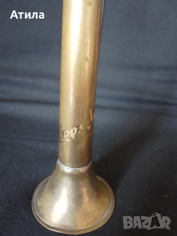 тръба рог детска 20 см, снимка 2 - Нумизматика и бонистика - 52823172