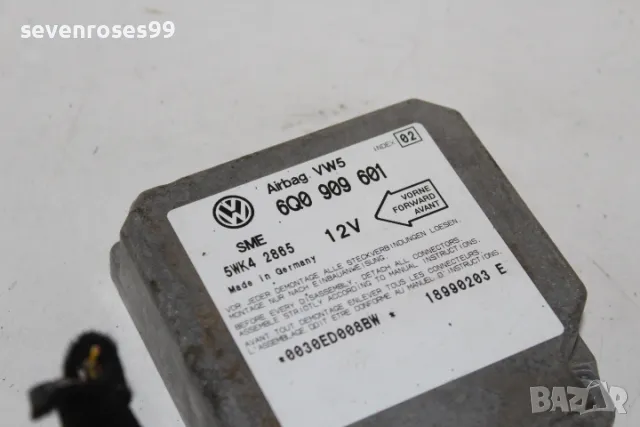 Airbag модул Vw Lupo 1.0i 50hp Фолксваген Лупо 6Q0909601, снимка 2 - Части - 48214585