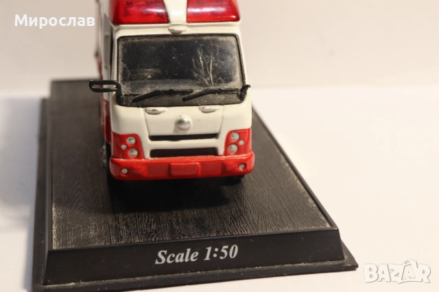 1:50 DEL PRADO??? ПОЖАРНА КОЛИЧКА ИГРАЧКА МОДЕЛ КАМИОН, снимка 3 - Колекции - 53338870