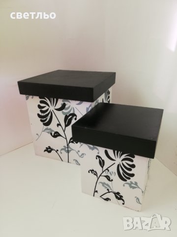 Кутии за бижута 2 бр Кубчета, снимка 2 - Подаръци за жени - 39759587