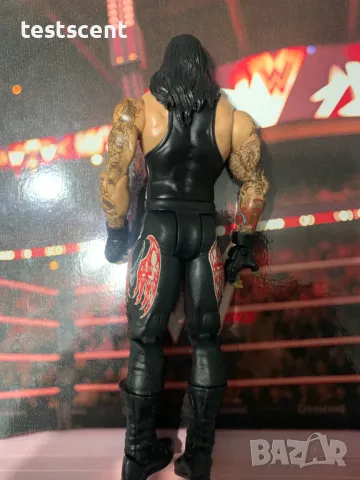 Екшън фигура WWE The Undertaker Гробаря basic series играчка Mattel deadman, снимка 7 - Колекции - 48504120