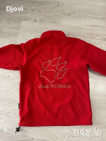Поларено горнище 140 см Jack Wolfskin, снимка 5 - Детски Блузи и туники - 47758594