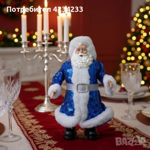 дядо Коледа , снимка 2 - Декорация за дома - 52649041