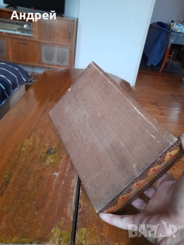 Стара дървена кутия #11, снимка 8 - Други ценни предмети - 52171783