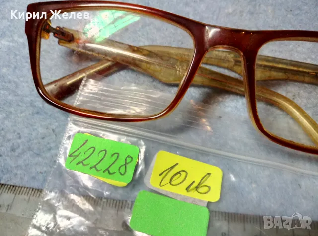 СТАРИ РЕТРО ОЧИЛА ДИОПТРИЧНИ с РАМКА от БАКЕЛИТ 42228, снимка 6 - Други ценни предмети - 47541359