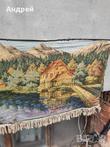 Старинен ковьор,покривка за стена #249, снимка 5 - Антикварни и старинни предмети - 44898706