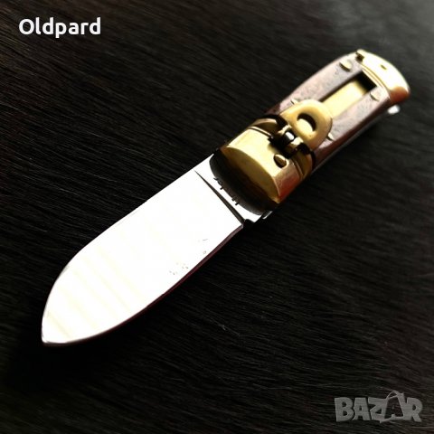 Автоматичен Винтидж джобен сгъваем (с пружина). , снимка 5 - Ножове - 39242052