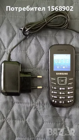 Samsung GT-E1200I БГ меню, батерия и зарядно 