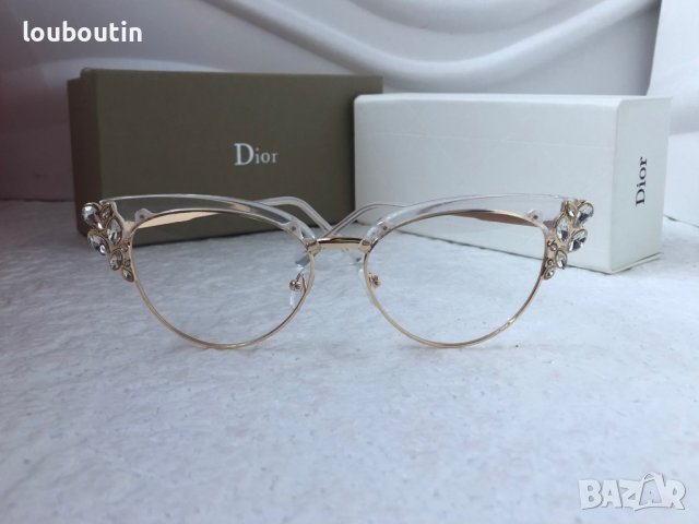 Dior прозрачни слънчеви,диоптрични рамки очила за компютър, снимка 2 - Слънчеви и диоптрични очила - 37075795