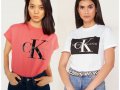 Тениска Calvin Klein принт,модели цветове и размери , снимка 3