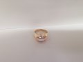 Златен мъжки пръстен с циркон 3, снимка 6