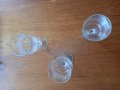 четири кристални чаши за  ракия Цената е за бройка ., снимка 1 - Чаши - 39256688