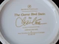 Лимитирана серия на Franklin Porcelain от 1981 г., „The Game Bird Stein“, , снимка 7