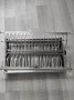 Чисто нов Сушилник(отцедник )inox за чинии  в 50 см горен кухненски  шкаф , снимка 4