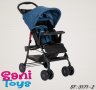 Лятна детска количка ZIZITO Adel, синя, снимка 1 - Детски колички - 38205603