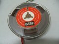 № 6814 стара малка магнетофонна ролка BASF   - с кутия, снимка 2