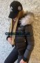Зимно черно яке Karl Lagerfeld  код IM234, снимка 1 - Якета - 37988455