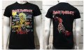 Нова мъжка тениска с дигитален печат и на гърба на музикалната група IRON MAIDEN - KILLERS, снимка 1 - Тениски - 35354379