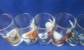 Пълен комплект стъклени чаши "Ледена епоха". 6 бр, снимка 4