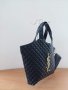 Луксозна черна чанта YSL код DS-T54E, снимка 2
