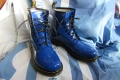 Мъжки кубинки Dr. Martens 1460 Royal Blue Обувки естествена кожа DSQUARED2 маратонки , снимка 2