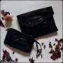 Комплект дамска чанта + портфейл от естествена кожа