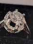 Златен 750 проба дамски пръстен с брилянт 0.9 карата диамант, снимка 3