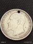 Сребърна монета 2 лева 1913г. Царство България продупчена за НАКИТ, НОСИЯ, КОЛЕКЦИЯ 34079, снимка 7