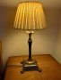 ретро бронзова нощна лампа , снимка 1 - Настолни лампи - 43253516