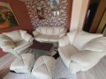 холна гарнитура диван ,табуретки ,фотьойли, снимка 1 - Дивани и мека мебел - 43228835