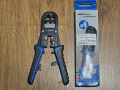 Модулни кримпващи клещи Unior 427/4DG RJ45 Cat5e 195mm за интернет и телефонни букси, снимка 2