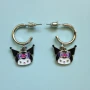 Детски обеци Hello Kitty, снимка 1