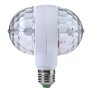 Диско LED лампа, въртяща се крушка - единична/двойна, снимка 3
