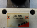 пневматичен разпределител CAMOZZI 623-15G solenoid valve 220V 50Hz, снимка 3