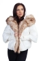 Зимно дамско яке с качулка 4070, яка от изкуствен косъм, снимка 9