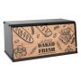Пластмасова кутия за хляб с подвижна дъска за рязане 40,5x21x19см, снимка 3