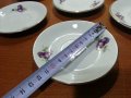 Стар български порцелан чинийки захарница , снимка 4