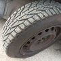 Оригинални метални джанти Тойота Аурис 2009 година зимни гуми Тигър 185/60/15, снимка 8