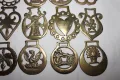 29 английски месингови медальони за коне, снимка 7