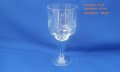 Кристали чаши за алкохол, високо столче, гравюра 6 бр, снимка 2