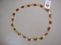 Дамско колие-кръг от първокласен балтийски кехлибар, снимка 1