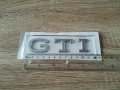 Volkswagen GTI сребриста емблема лого, снимка 2