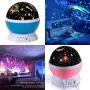 Нощна лампа детски планетариум. Цветове - Син, Розов, Лилав, снимка 1