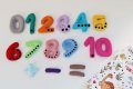 Цифри, Математика, Образователна игра, цифри от плат, снимка 3