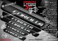 ПРАГОВЕ карбон TOYOTA YARIS фолио стикери topyaa, снимка 4
