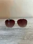Слънчеви очила с кафеви стъкла и златни рамки тип бъбрек 🤎, снимка 2