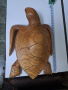 Голяма дървена морска костенурка-30см, снимка 5