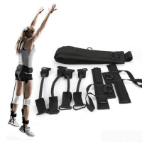 Еластични фитнес ластици за упражнения Vertical High Jump Trainer, снимка 3 - Фитнес уреди - 35488623